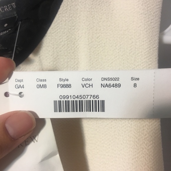 J. Crew Sheath Dress with Ruffle Trim - Picture 5 of 8